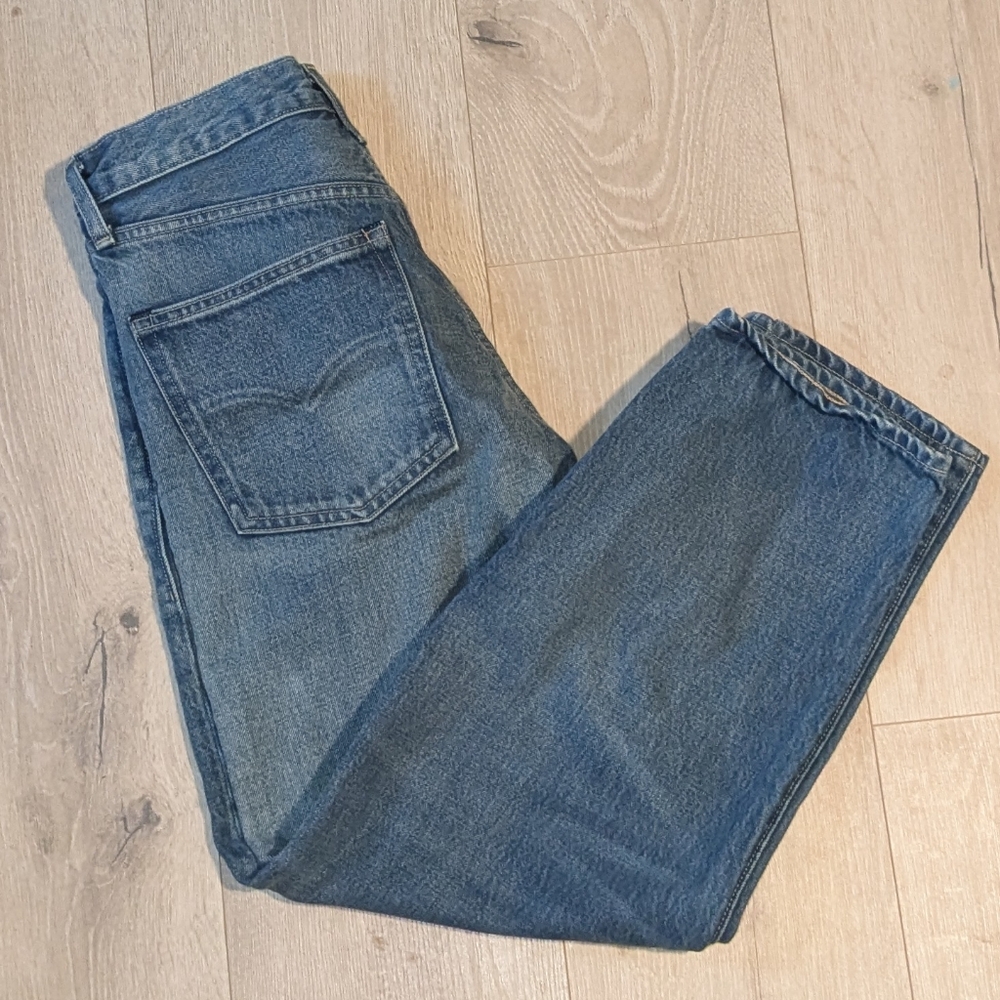 Levis Barrel Crop Jeans